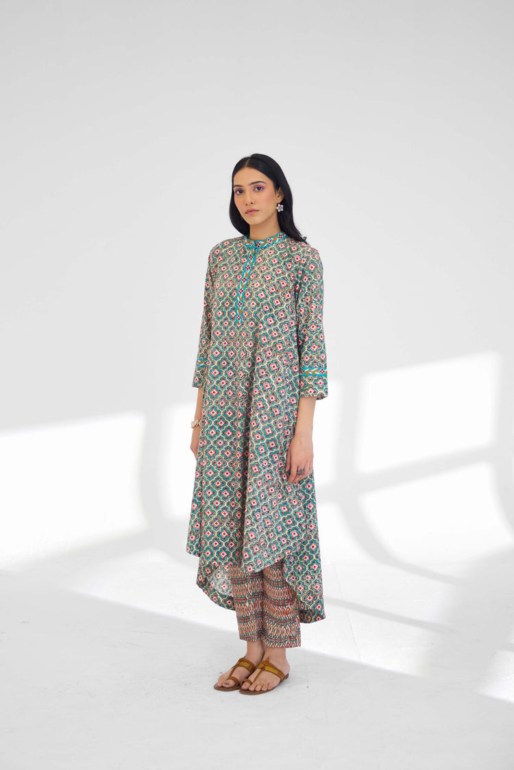 Myra Kurta Sea Green (9926503858475)