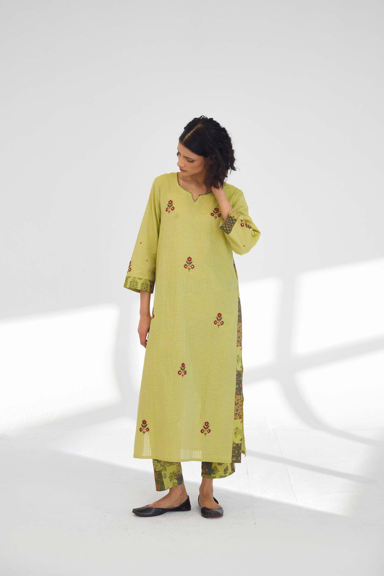 Reva Kurta Green (9926484099371)