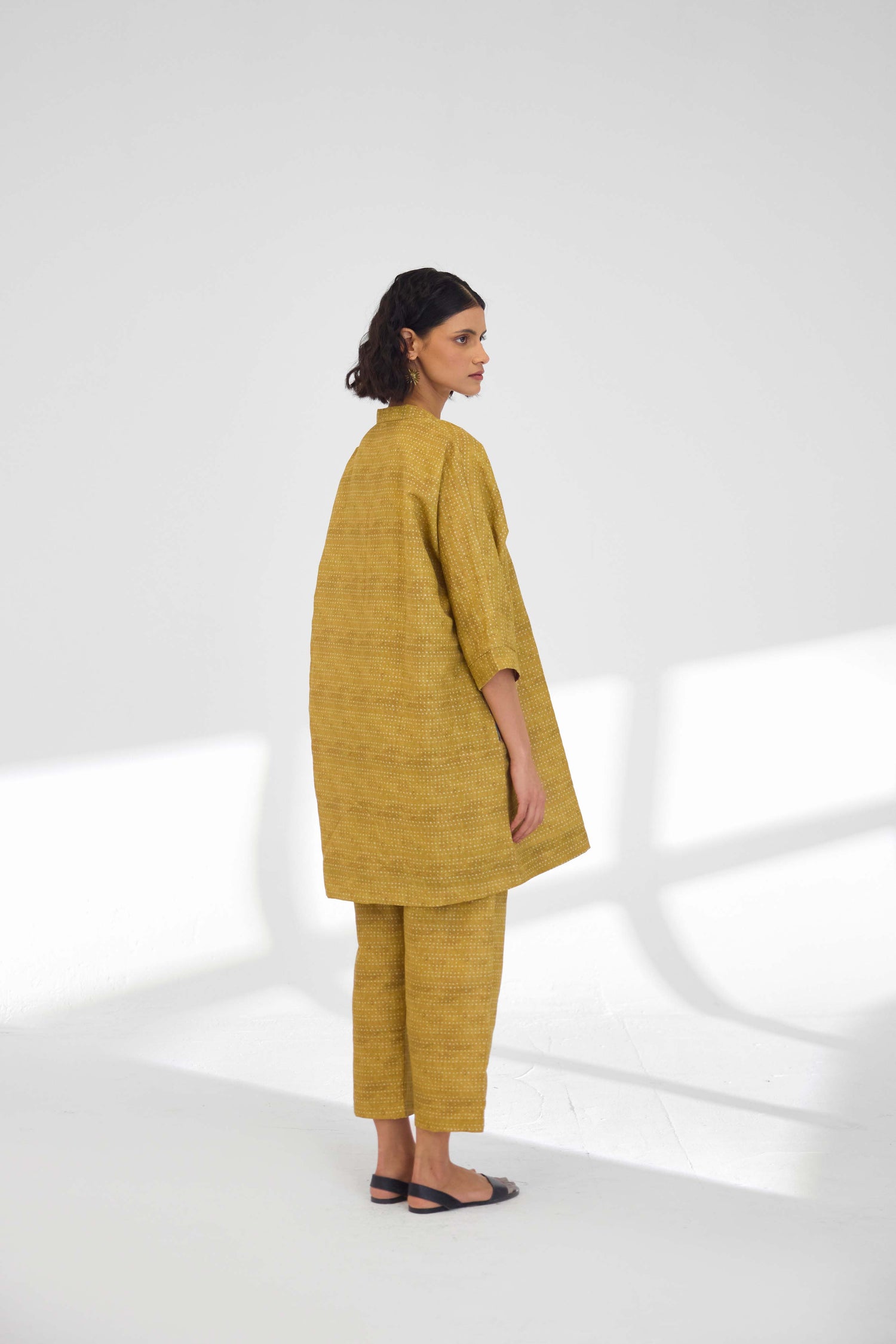 Boxy  Kurta Ochre (9926476103979)