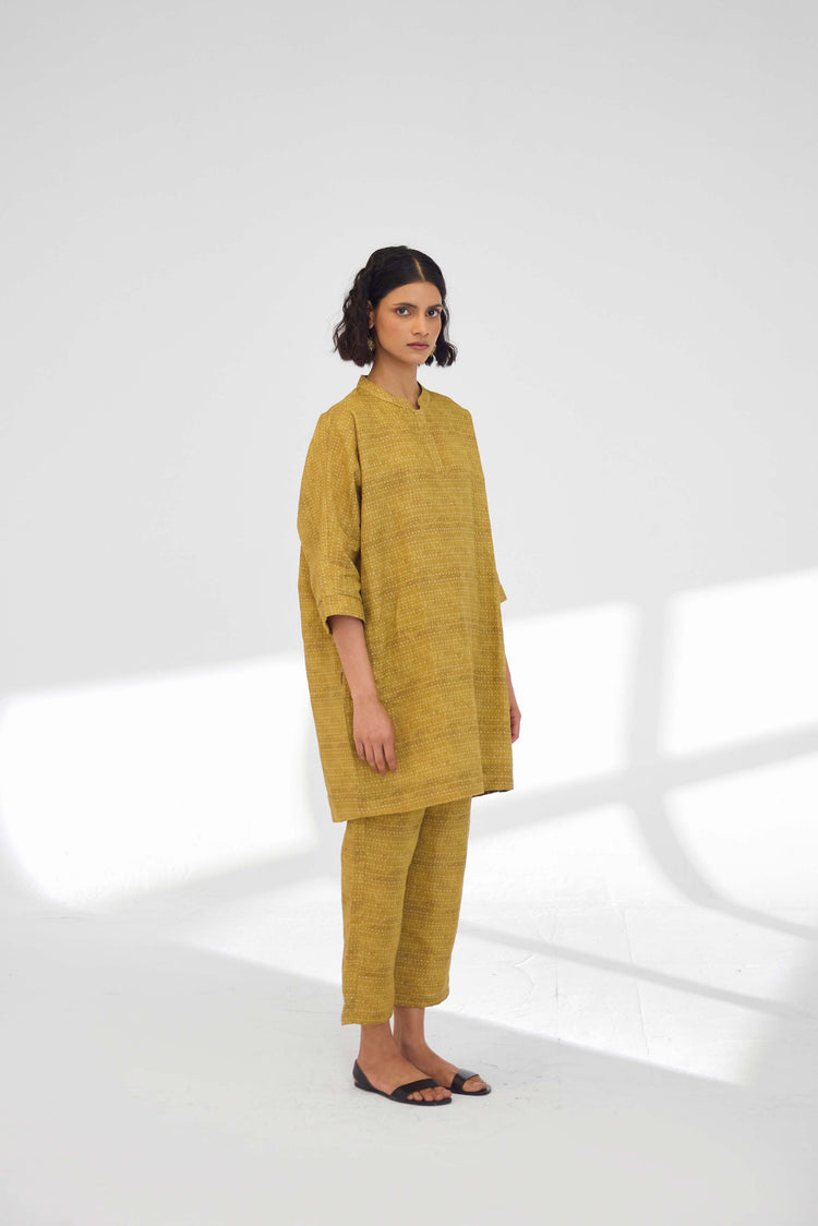 Boxy  Pant Ochre (9926476398891)