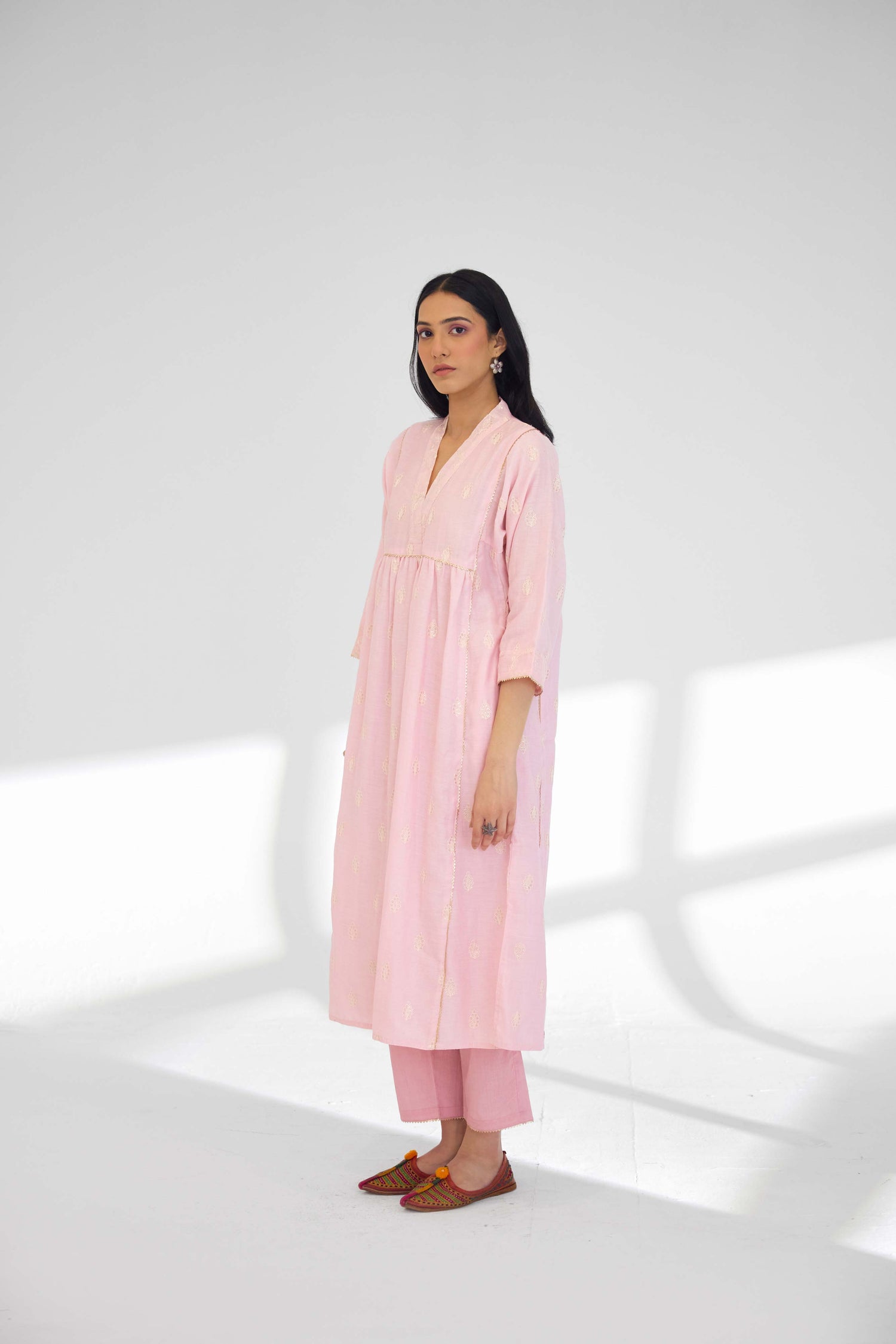 Meera Kurta Baby Pink (9926145311019)