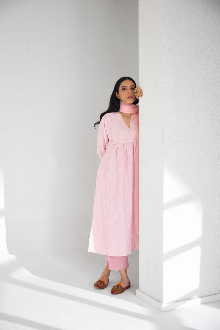 Meera Kurta Baby Pink (9926145311019)