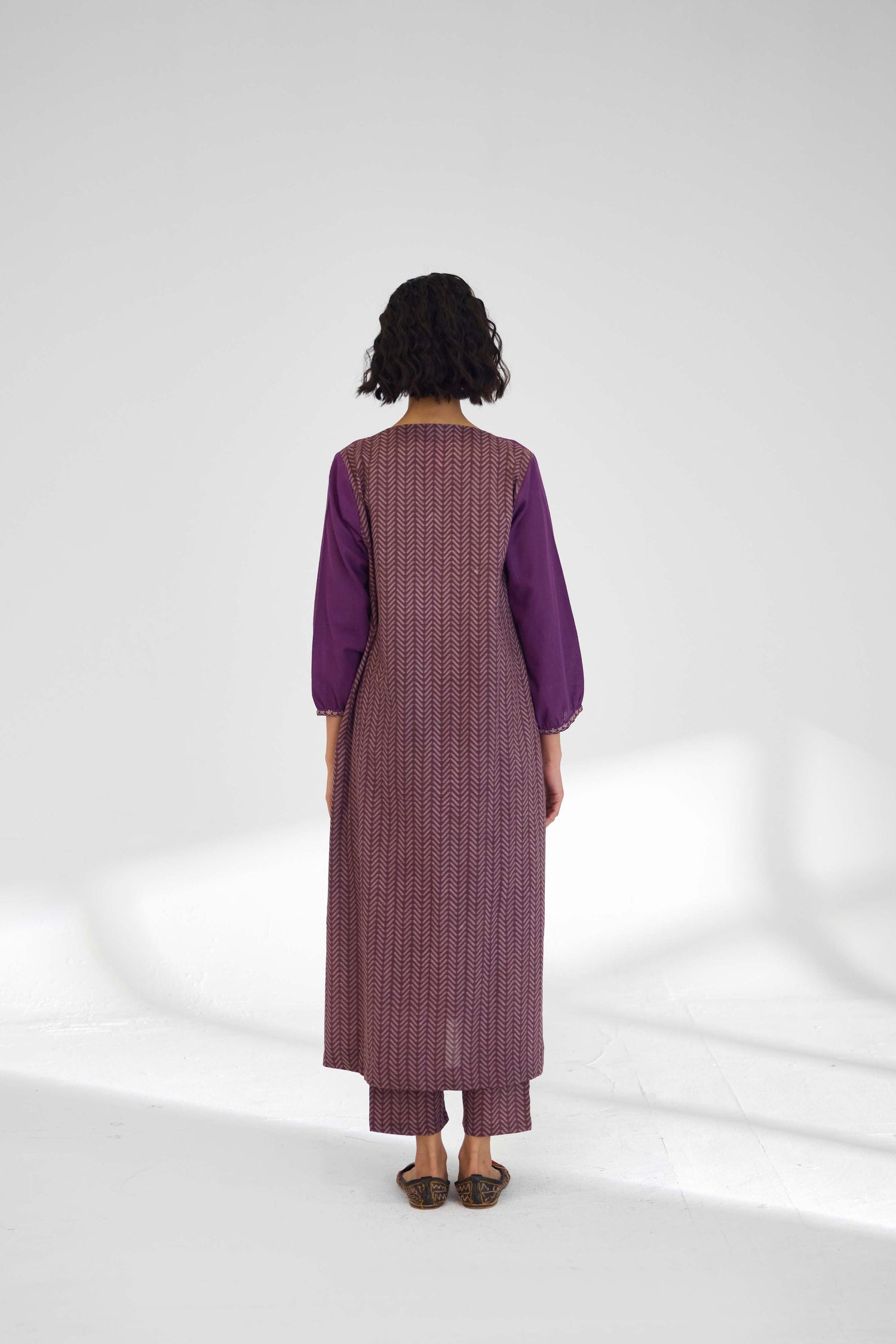 Anaya Kurta Mauve (9926464012587)