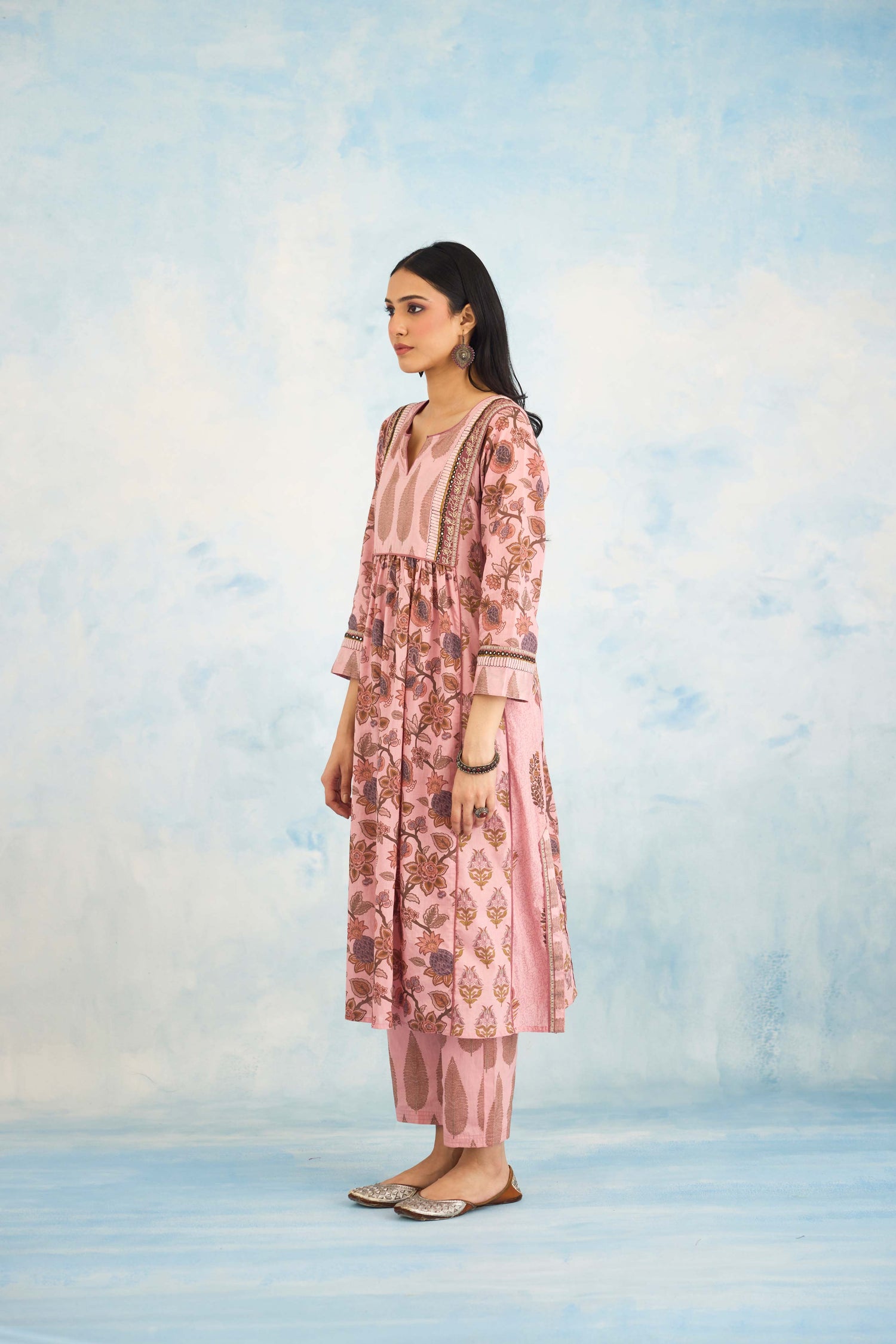 Banjara Kurta Blush Pink (9926302400811)