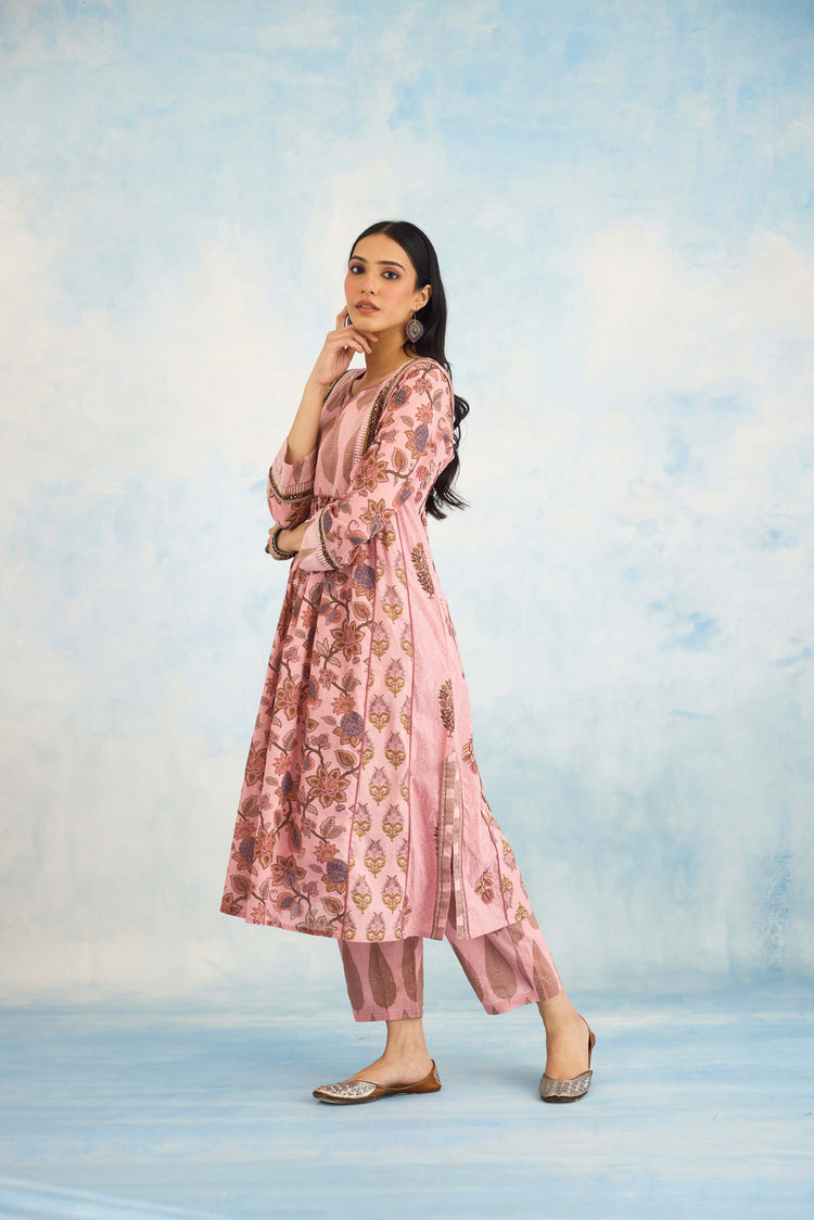 Banjara Kurta Blush Pink (9926302400811)