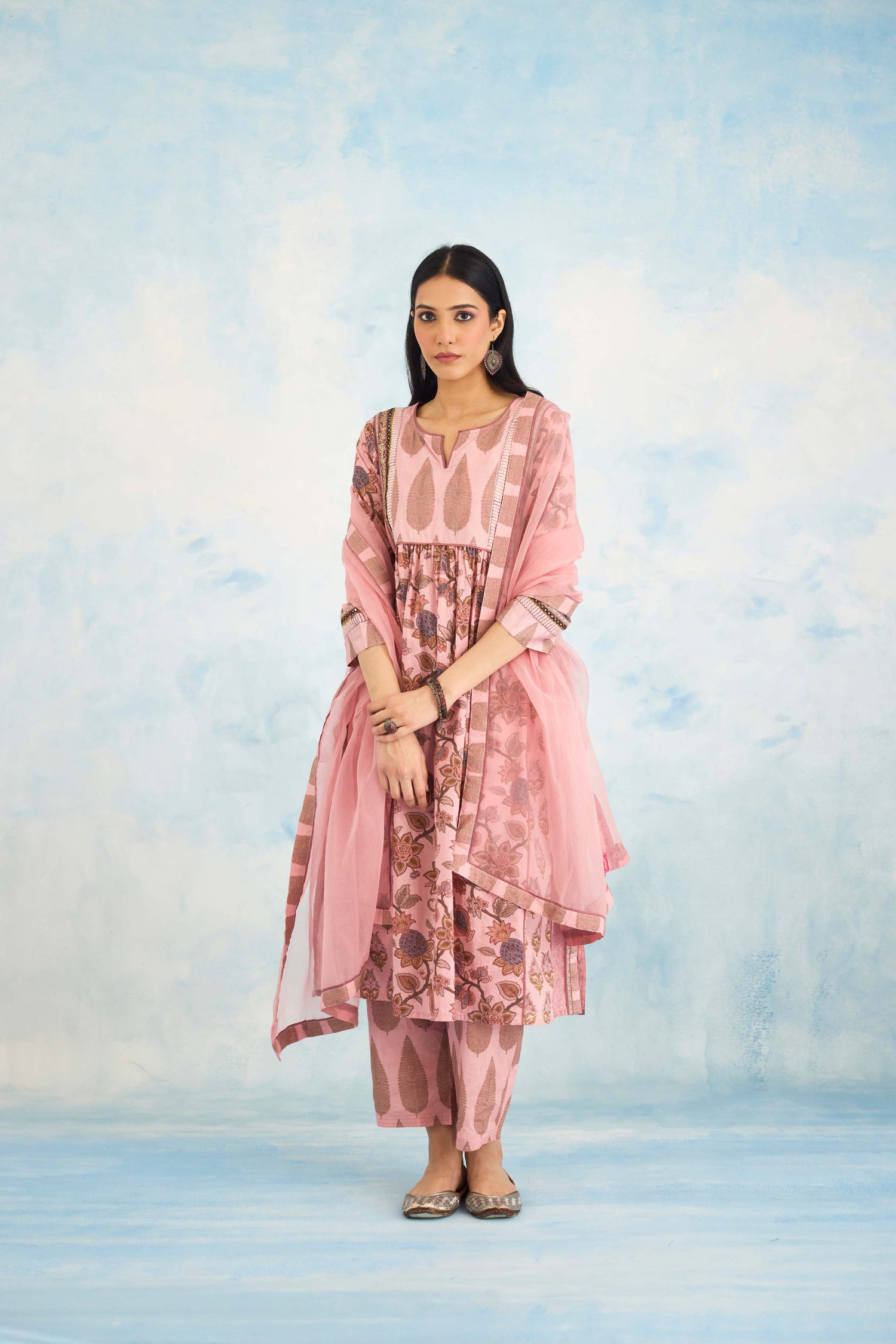 Medh Dupatta Pink (9926361645355)