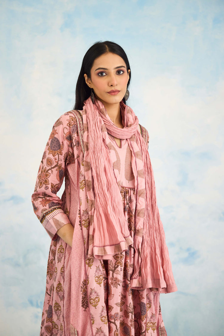 Rozana Dupatta Pink (9926362857771)