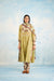 Rozana Chanderi Mul Dupatta Cream Green (9926371180843)