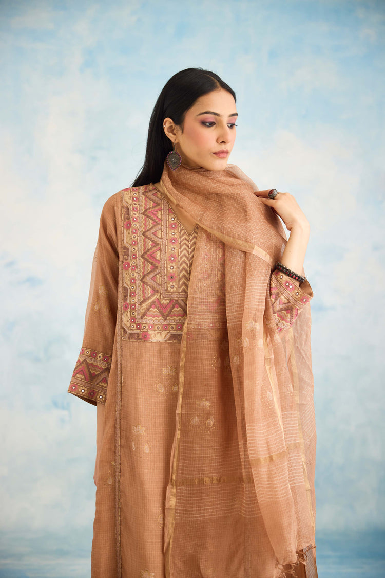 Tulsi Kurta Rose Gold (9926443499819)