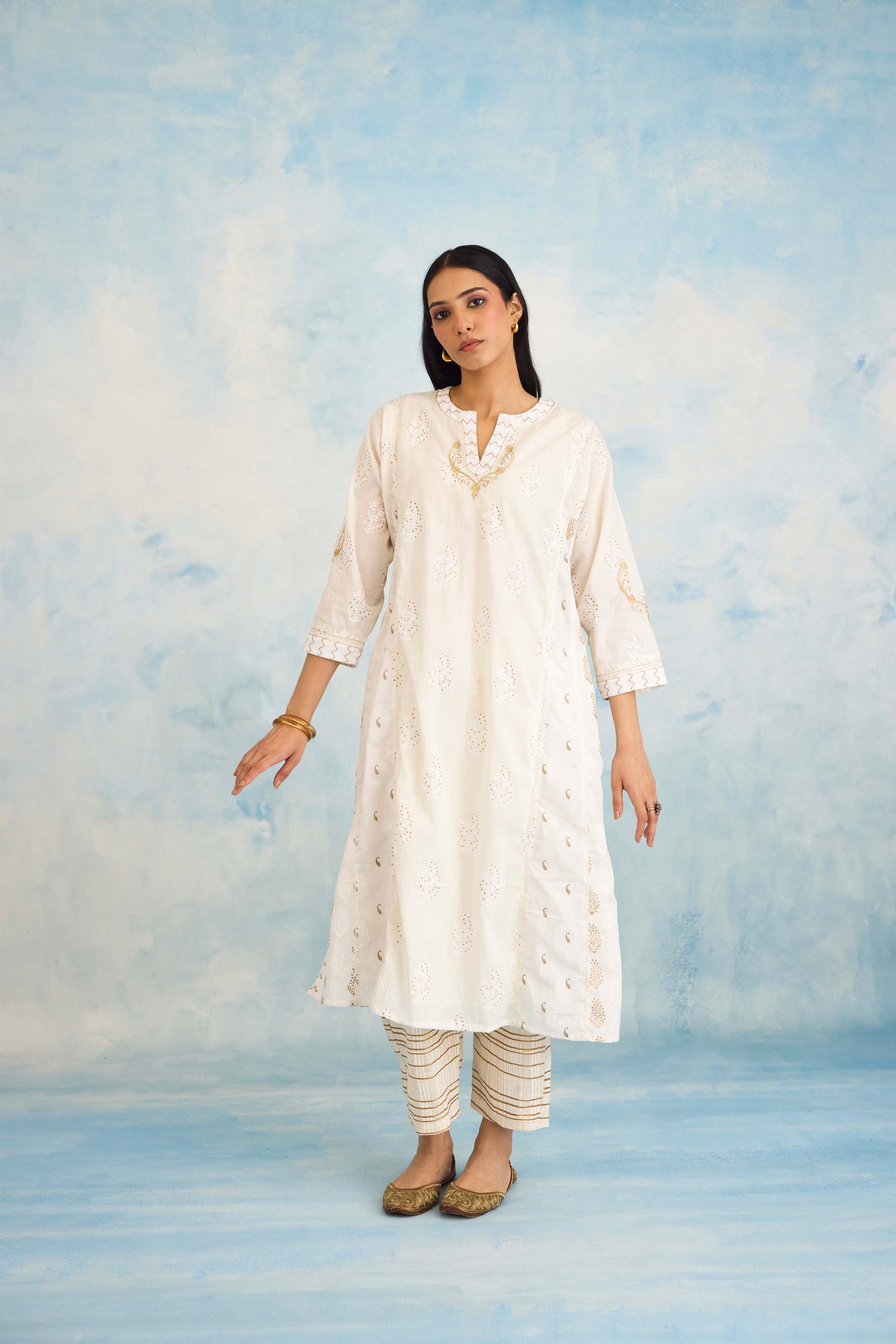 Adya Kurta Cream (9926372819243)