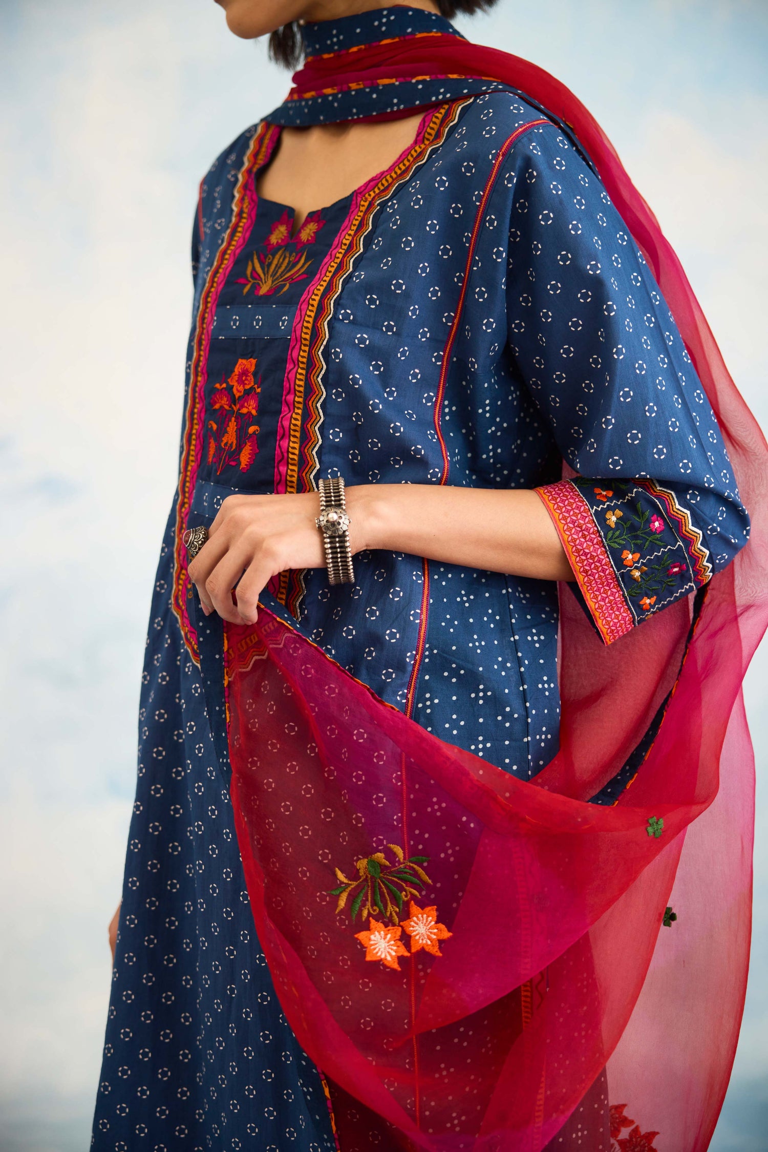 Dienne Kurta Blue (9926158876971)