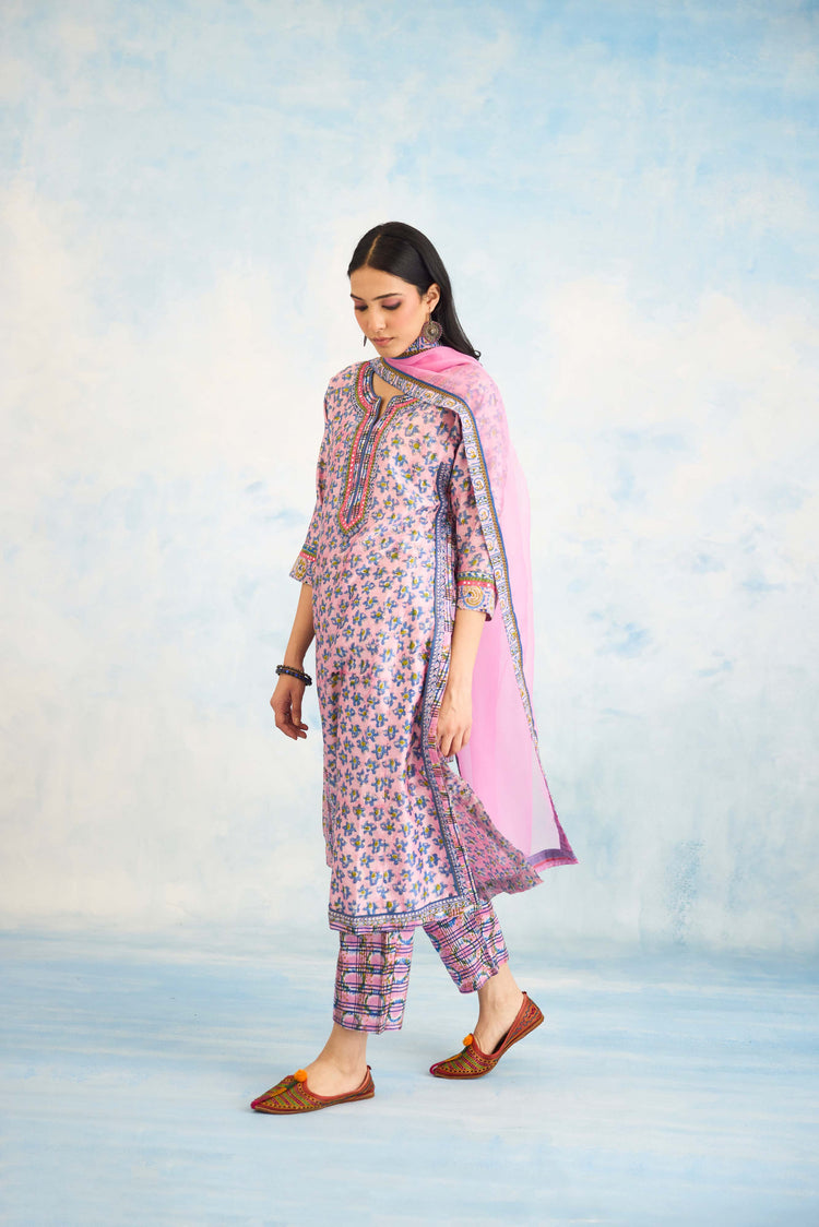 Anu Kurta Light Pink Blue (9925544837419)