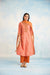 Rozana Kurta Peach Orange (9925210898731)