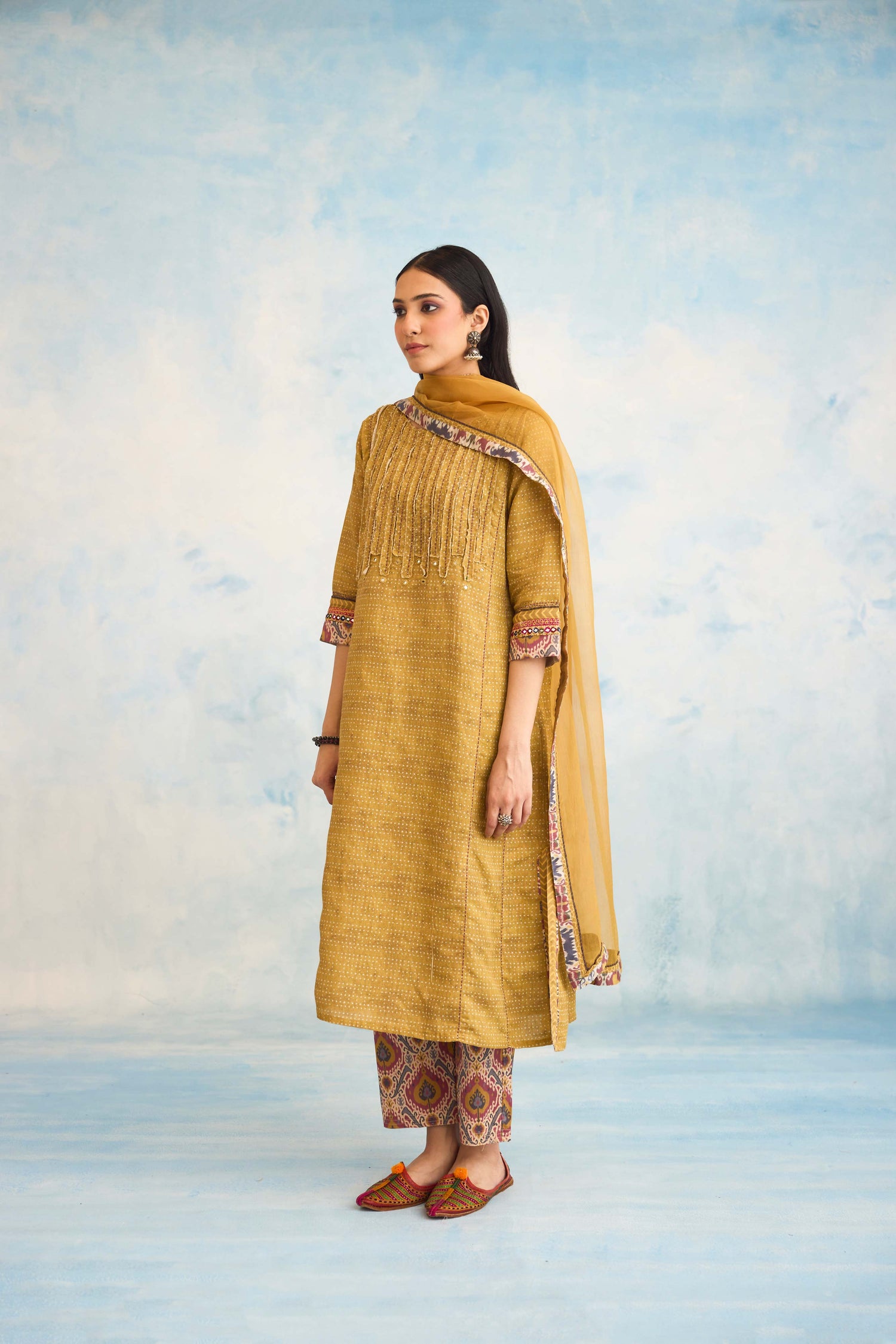 Zara Kurta Beige (9925682299179)