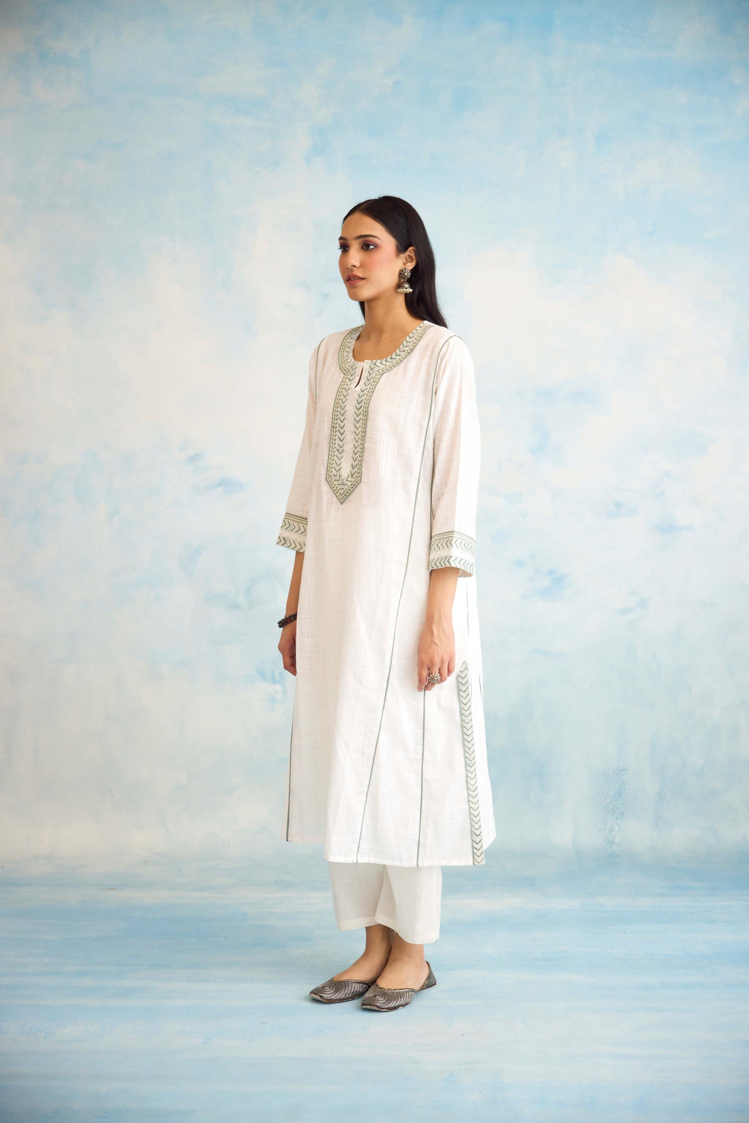 Adya Kurta Cream (9926236340523)