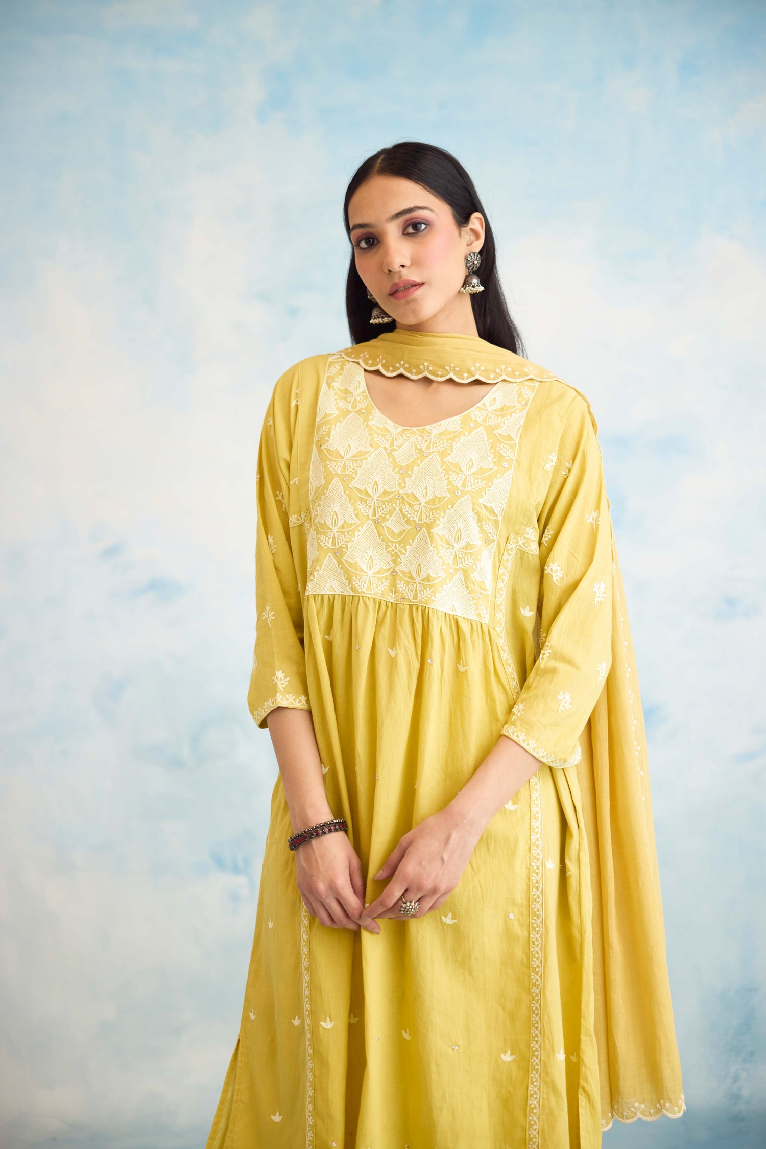 Meera Dupatta Yellow (9926447825195)