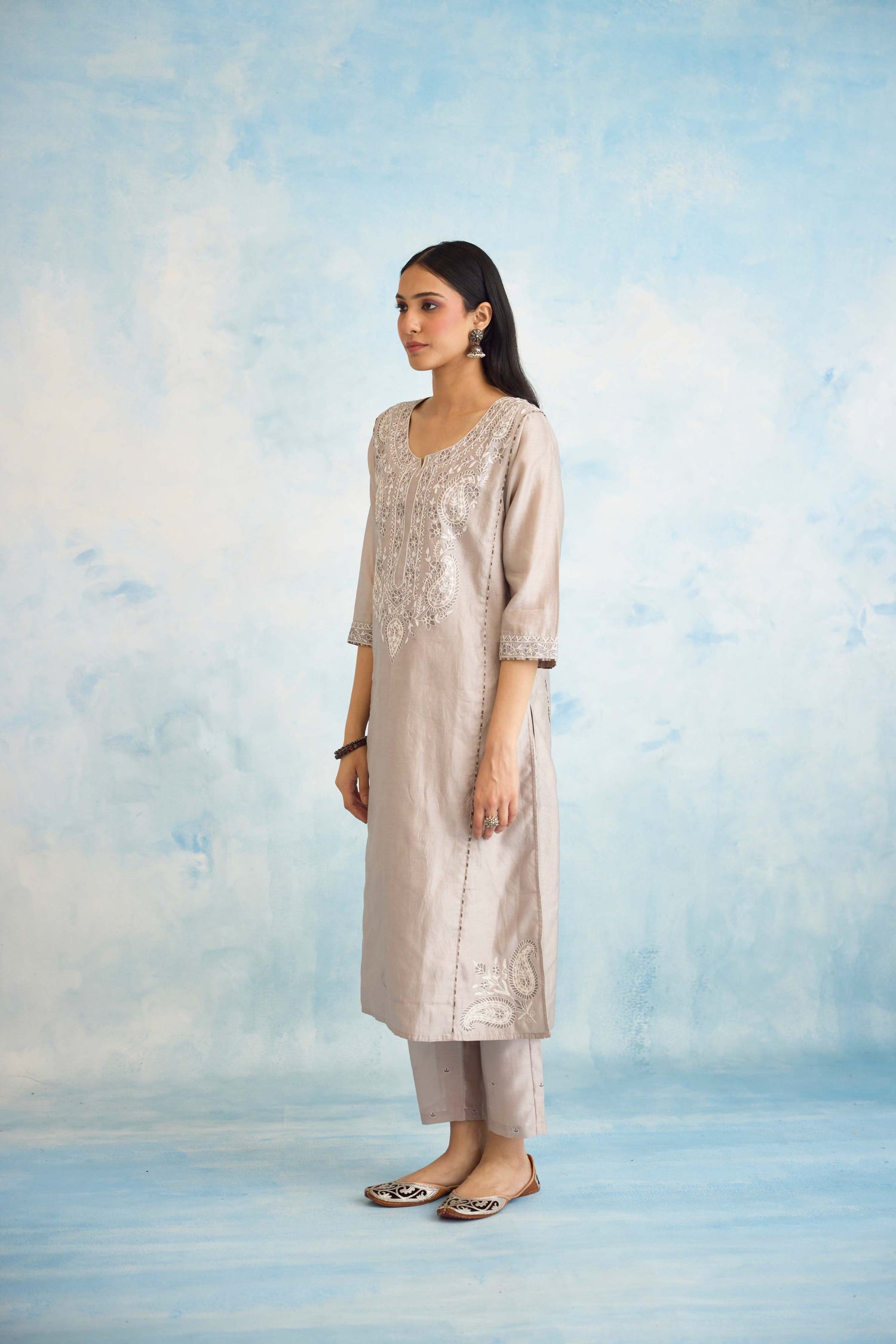 Dienne Kurta Light Grey (9926150750507)