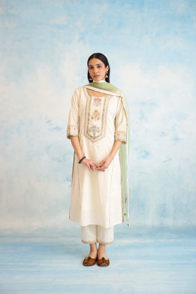 Dienne Kurta Off White (9926455034155)