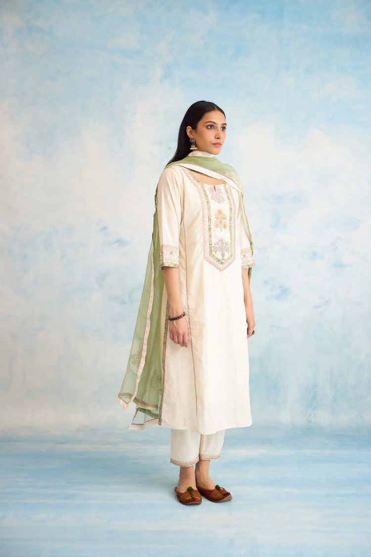 Dienne Kurta Off White (9926455034155)