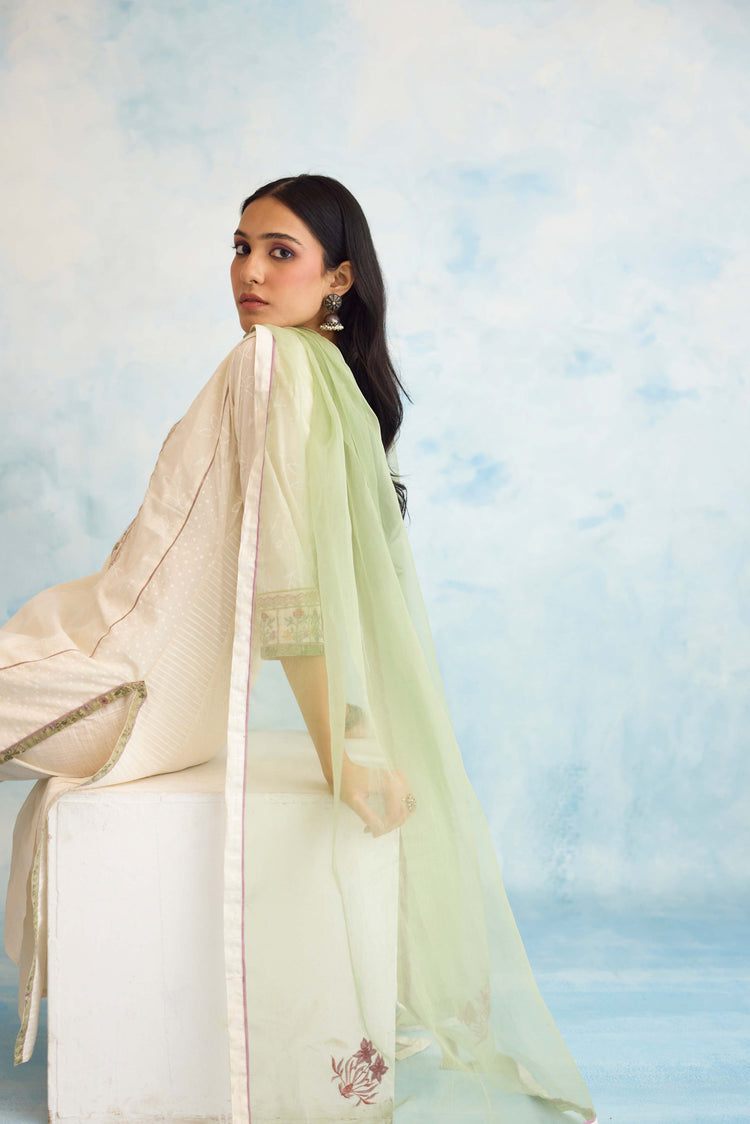 Dienne Dupatta Sage Green (9926456410411)