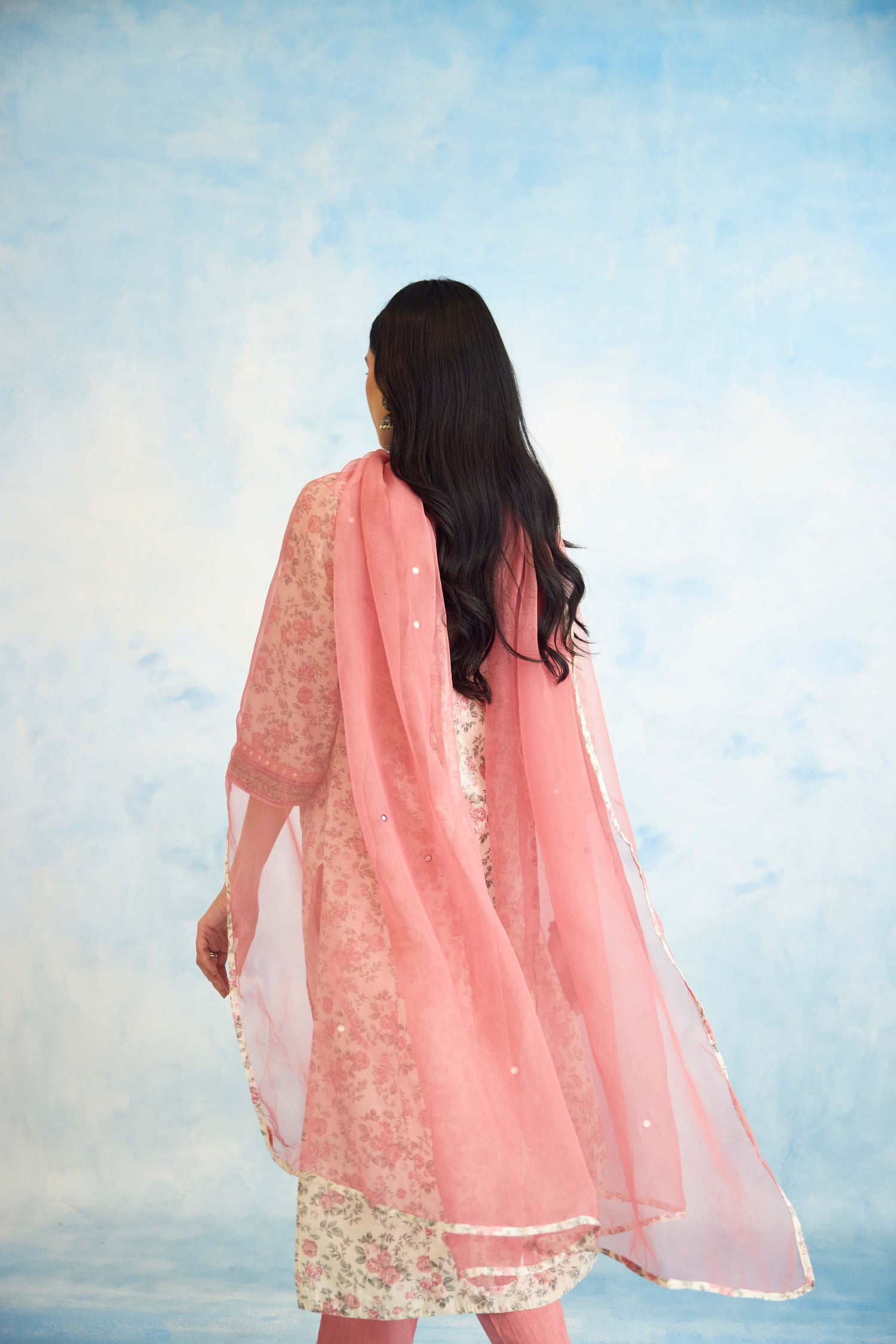 Dienne Dupatta Blush Pink (9926175392043)