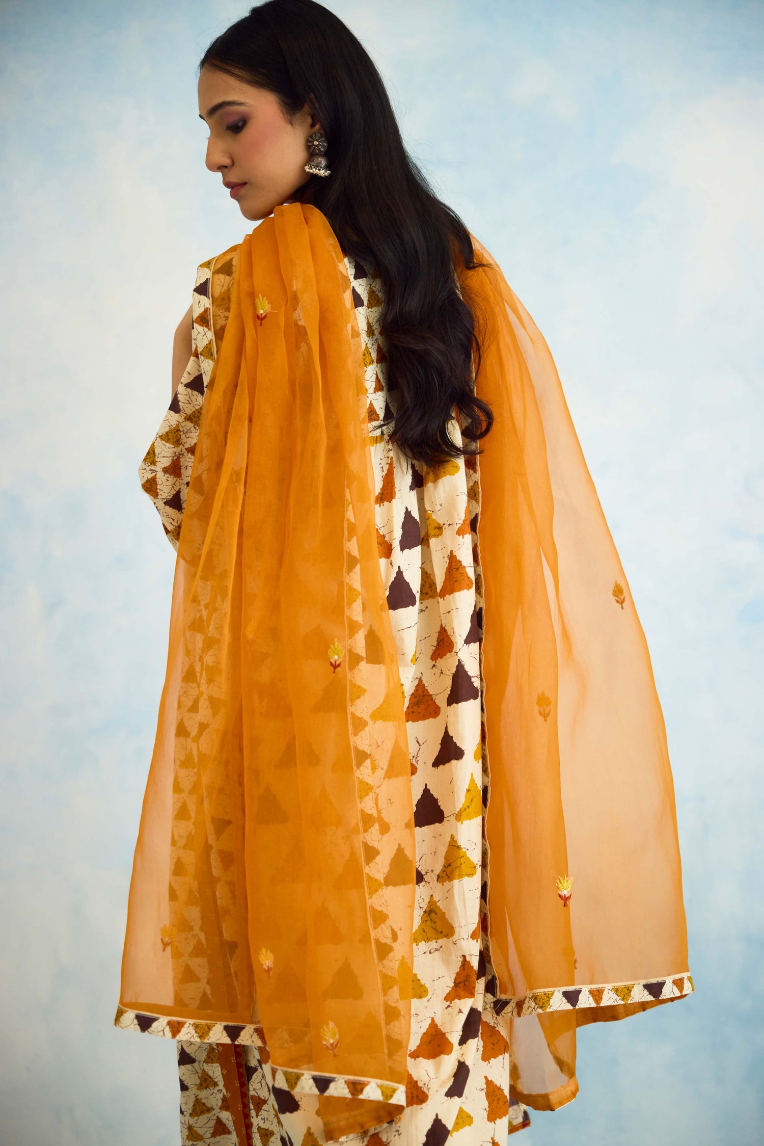 Meera Dupatta Bright Mustard (9926157238571)