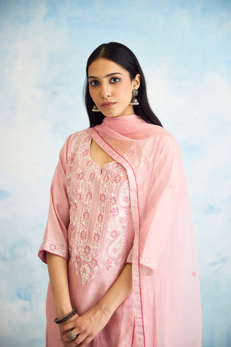 Dienne Kurta Blush Pink (9926176276779)