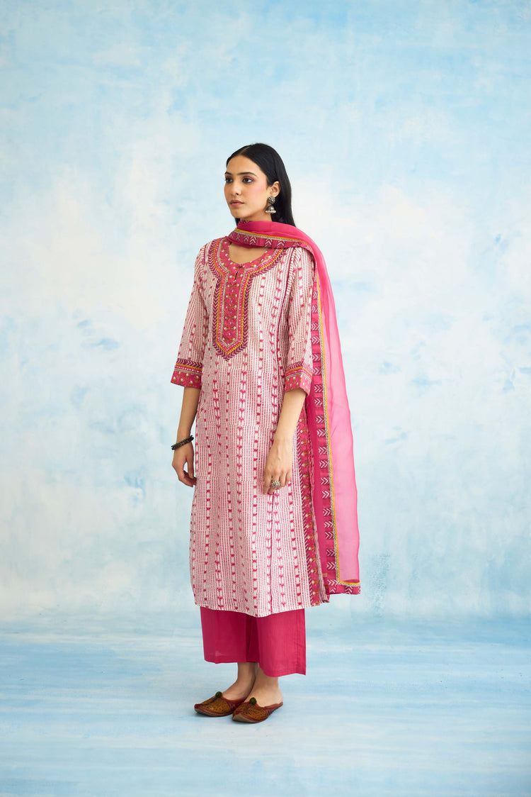 Medh Dupatta Pink (9925509841195)