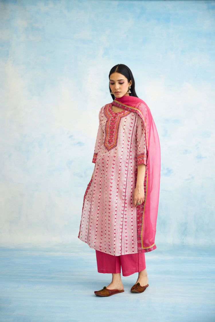 Medh Dupatta Pink (9925509841195)