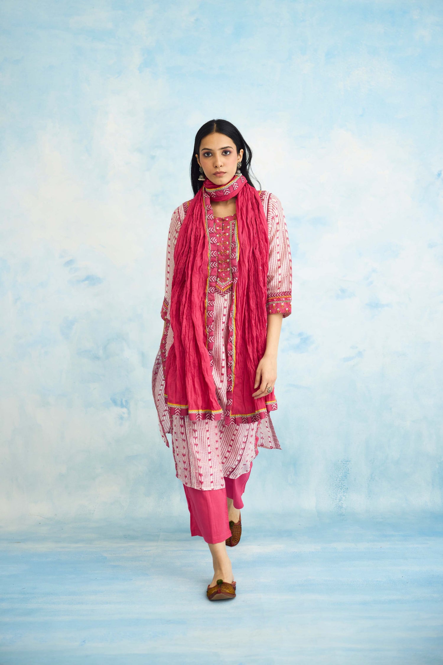 Rozana Dupatta Pink (9925514625323)