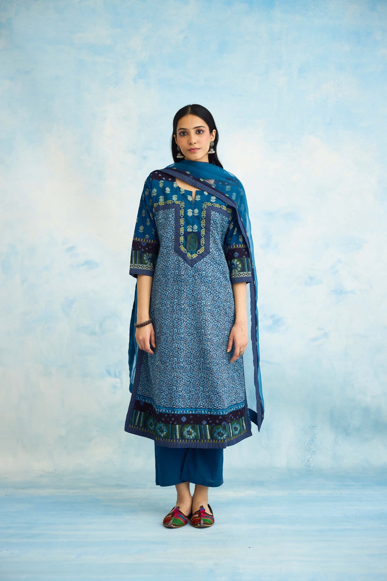 Miran Kurta Blue (9925609881899)