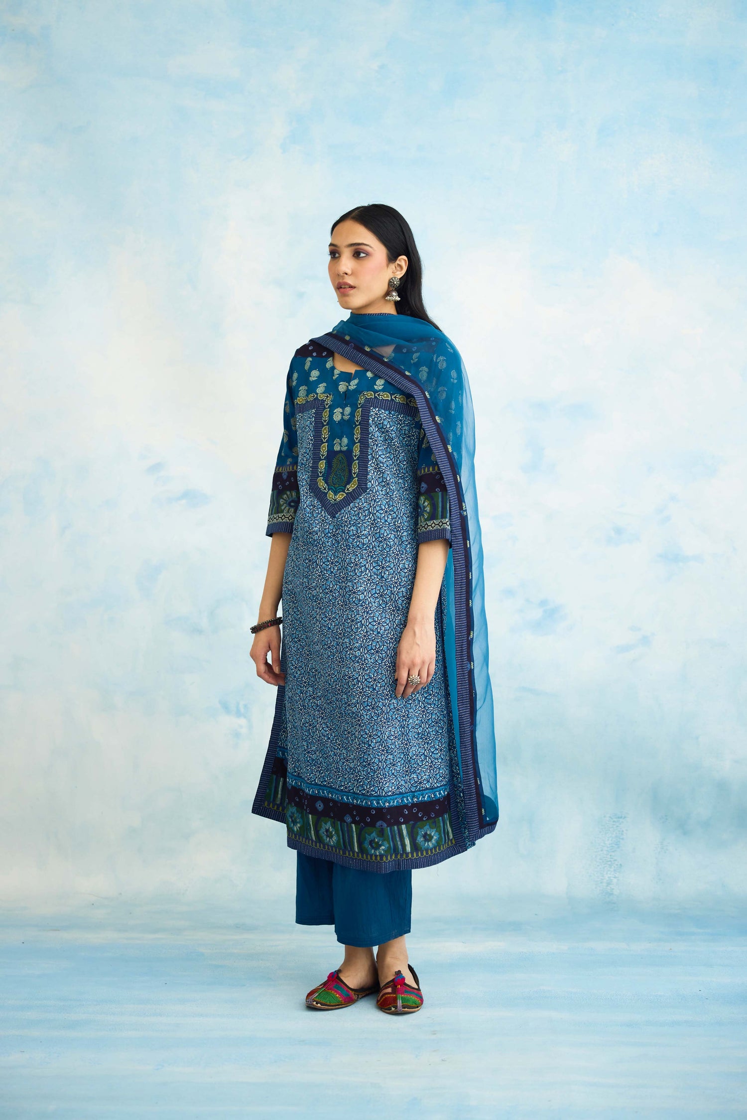 Miran Kurta Blue (9925609881899)