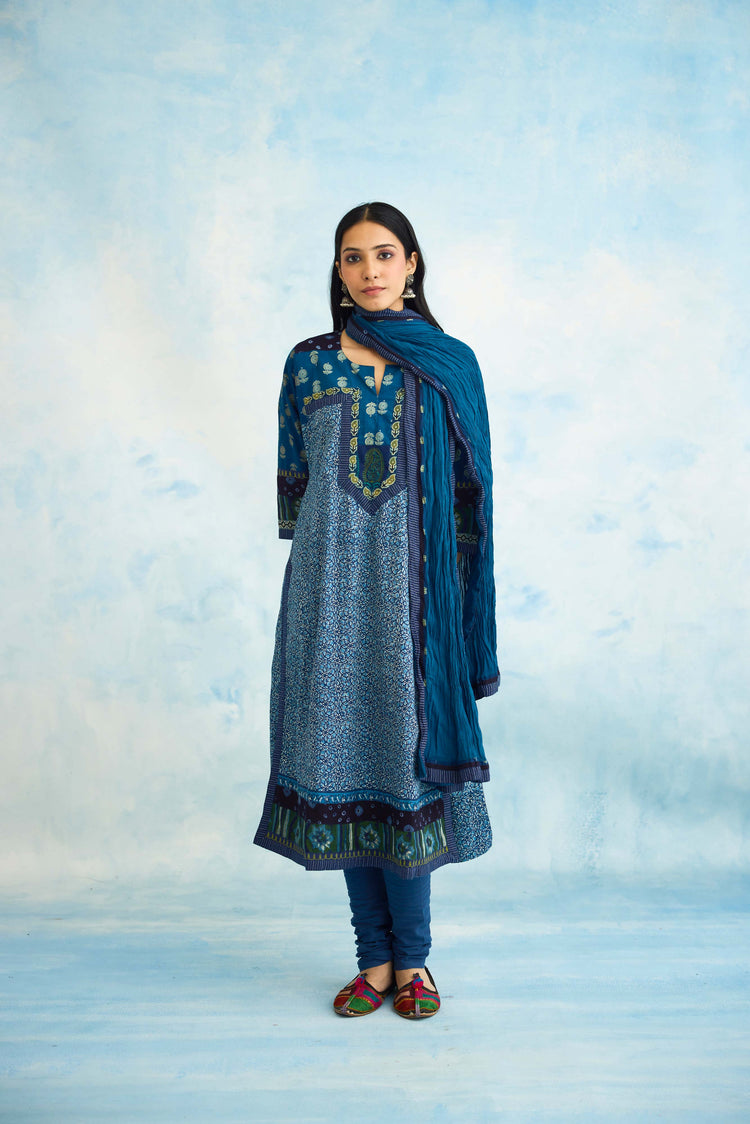 Miran Kurta Blue (9925609881899)