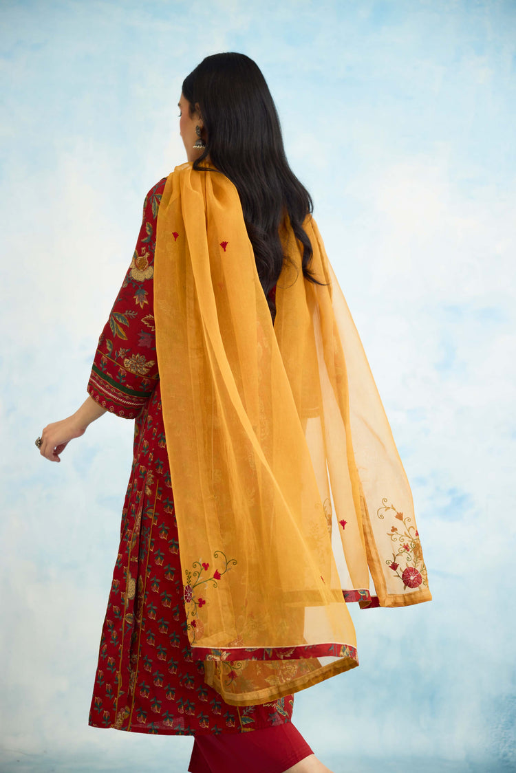 Tulsi Dupatta Mustard (9926454083883)