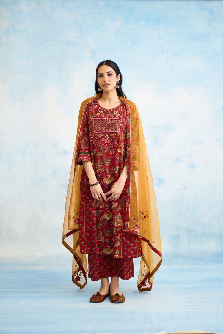 Tulsi Dupatta Mustard (9926454083883)