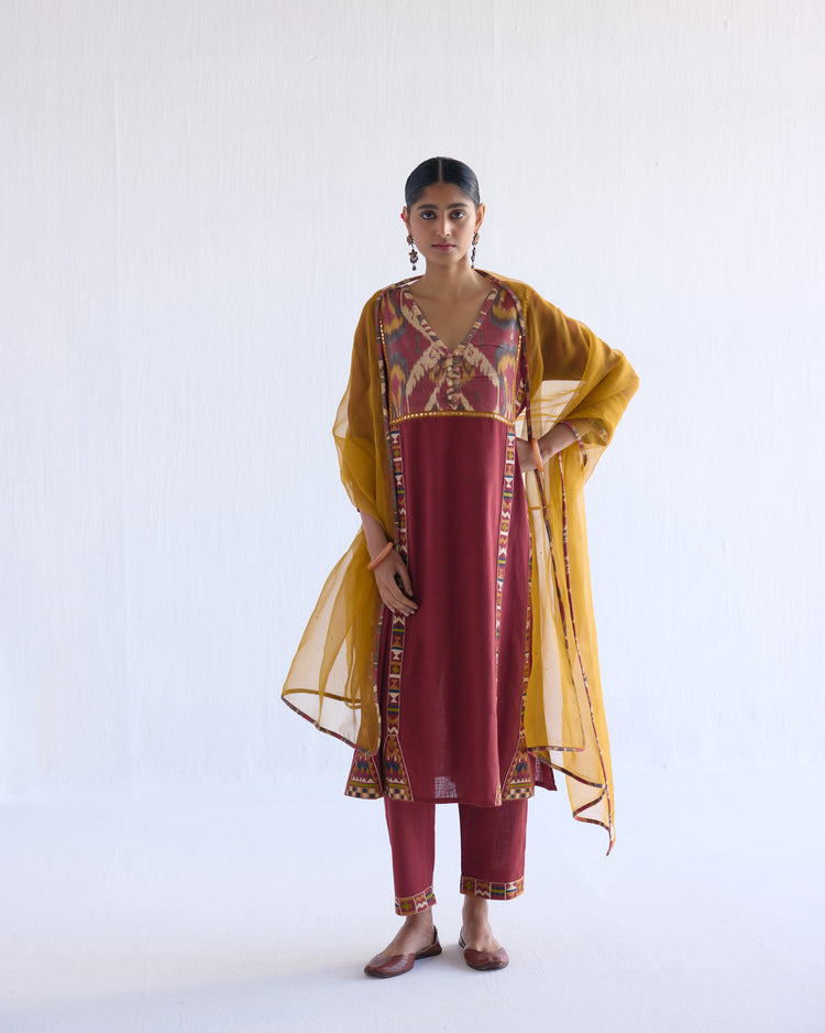 Tulsi Dupatta Mustard (9097215344939)