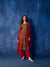 Choga Kurta Red Green (8918988587307)