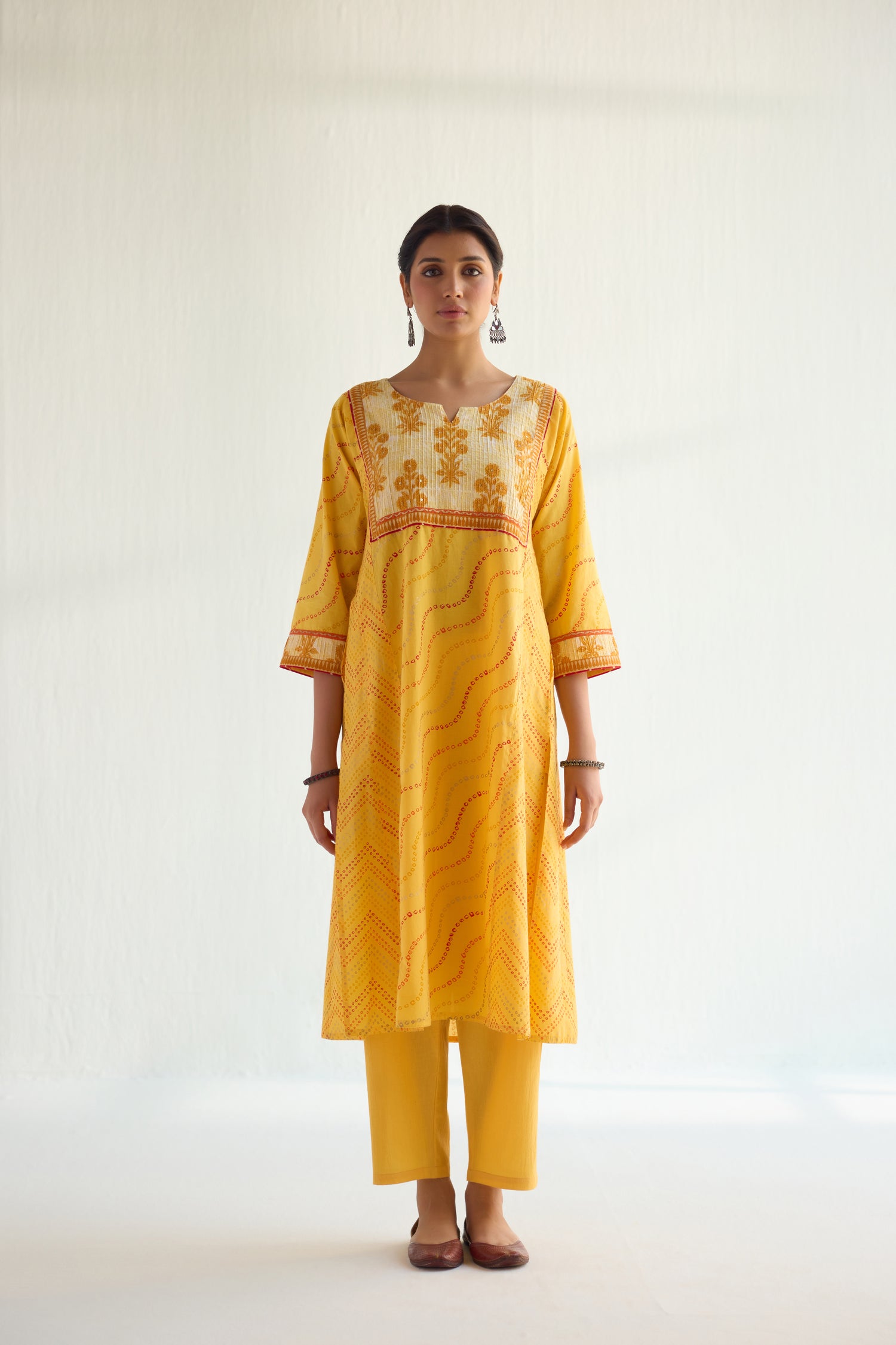 Tulsi Kurta Yellow (9418205593899)