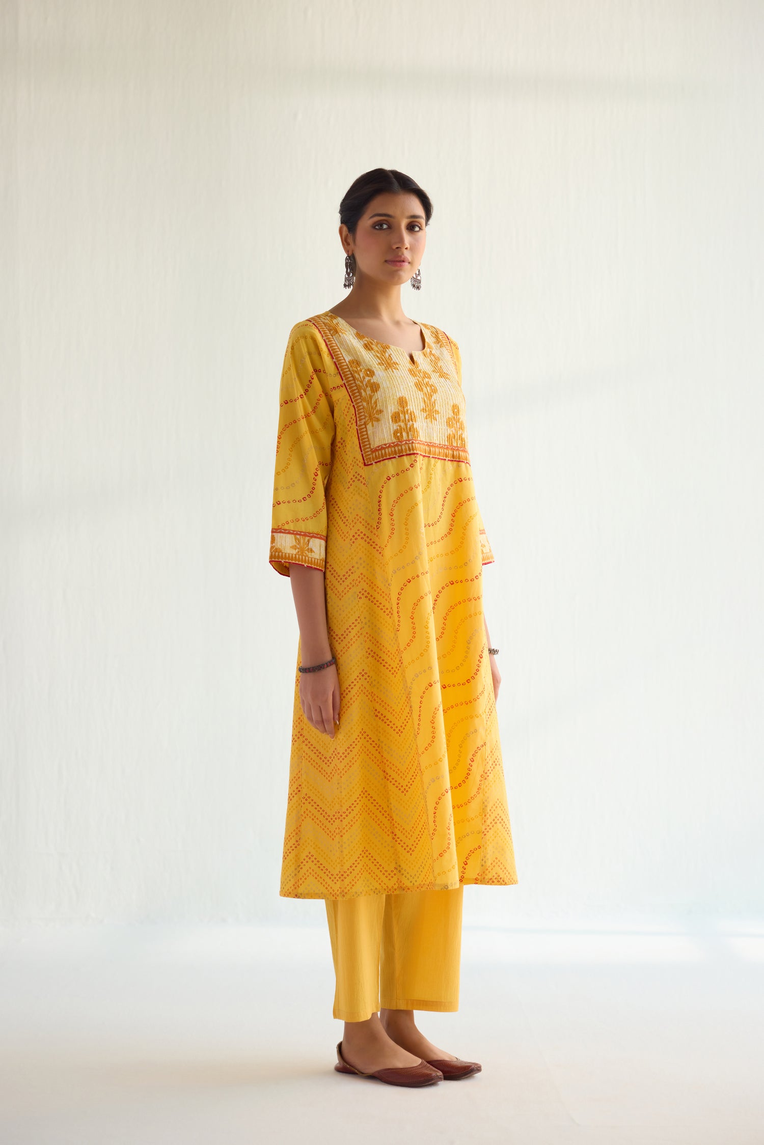 Tulsi Kurta Yellow (9418205593899)