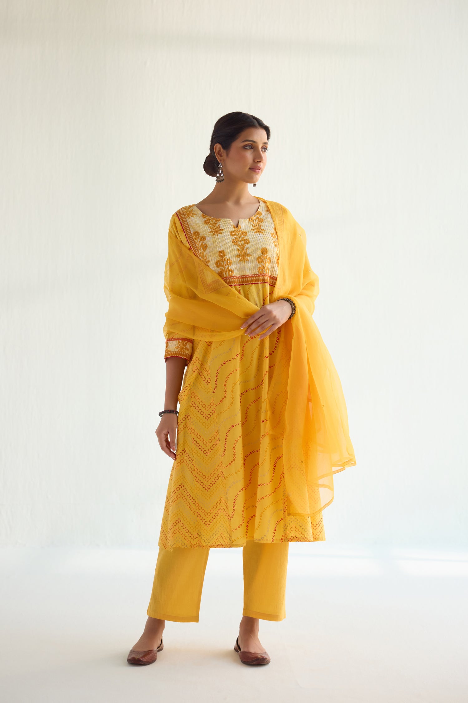 Tulsi Dupatta Yellow (9418224009515)