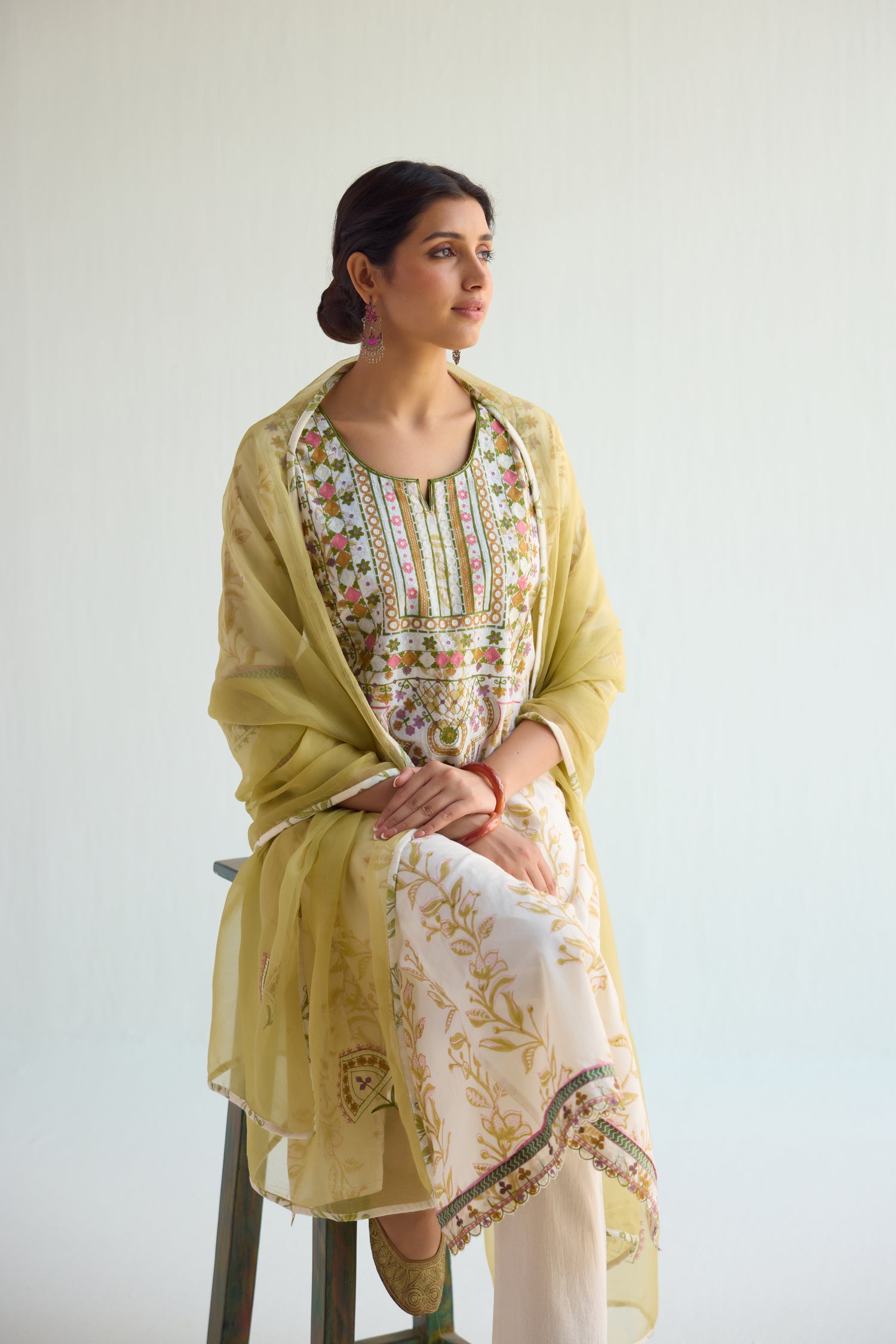 Dienne Kurta Cream (9415340851499)