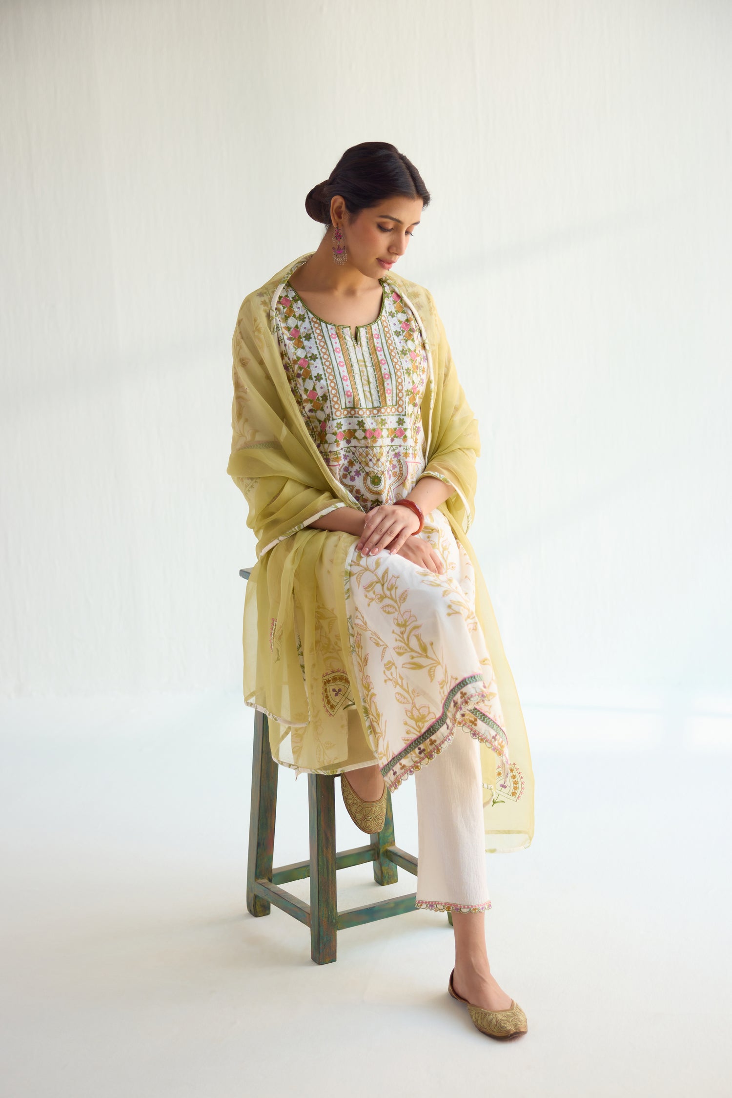 Dienne Kurta Cream (9415340851499)