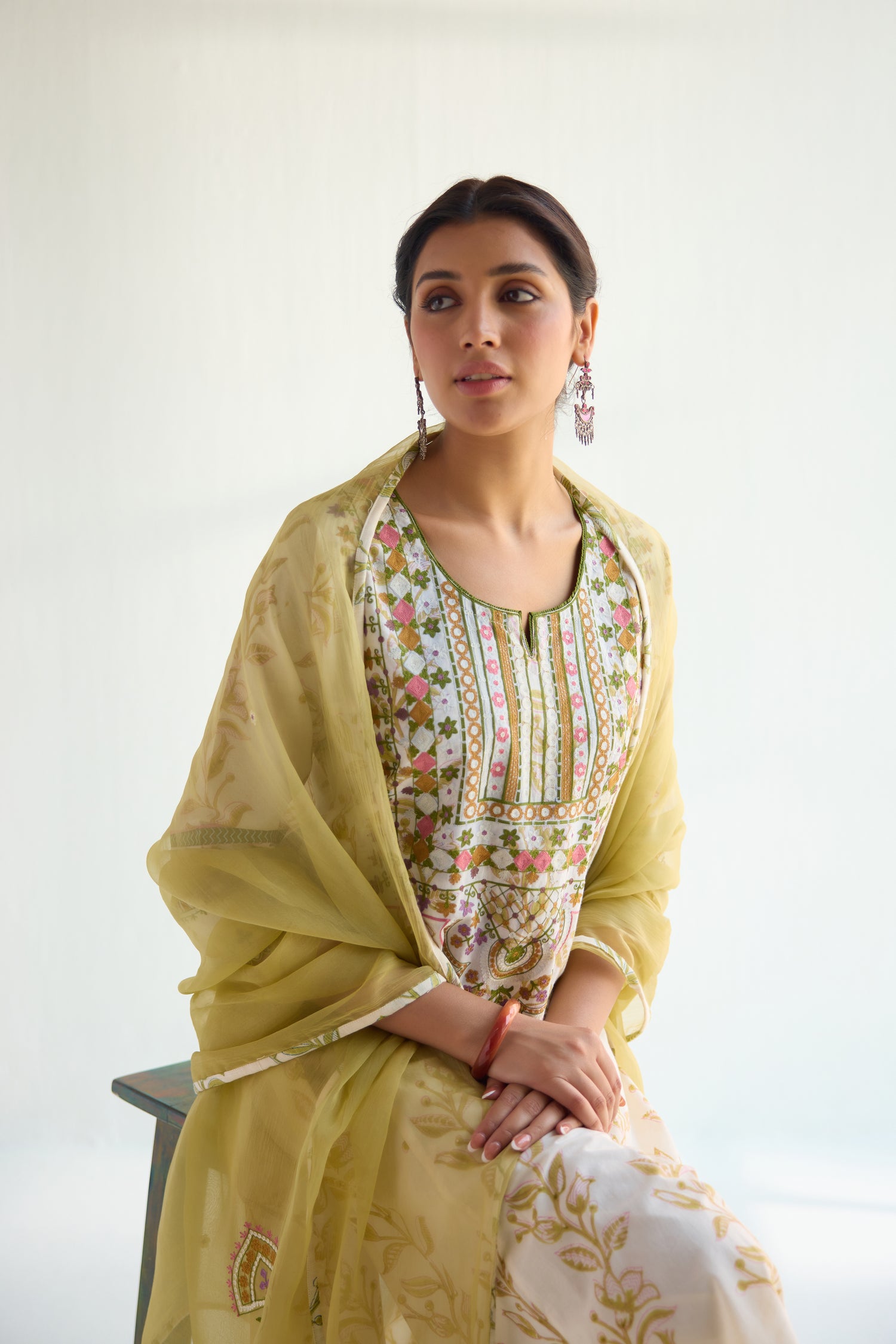 Dienne Kurta Cream (9415340851499)