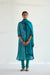 Rozana Churidar Turquoise Blue (9419306959147)