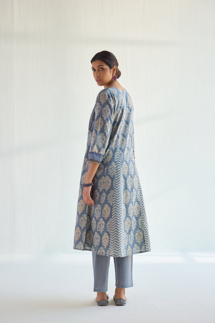 Baruni Kurta Grey (9418072097067)