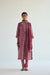 Rozana Kurta Dark Peach (9419207606571)