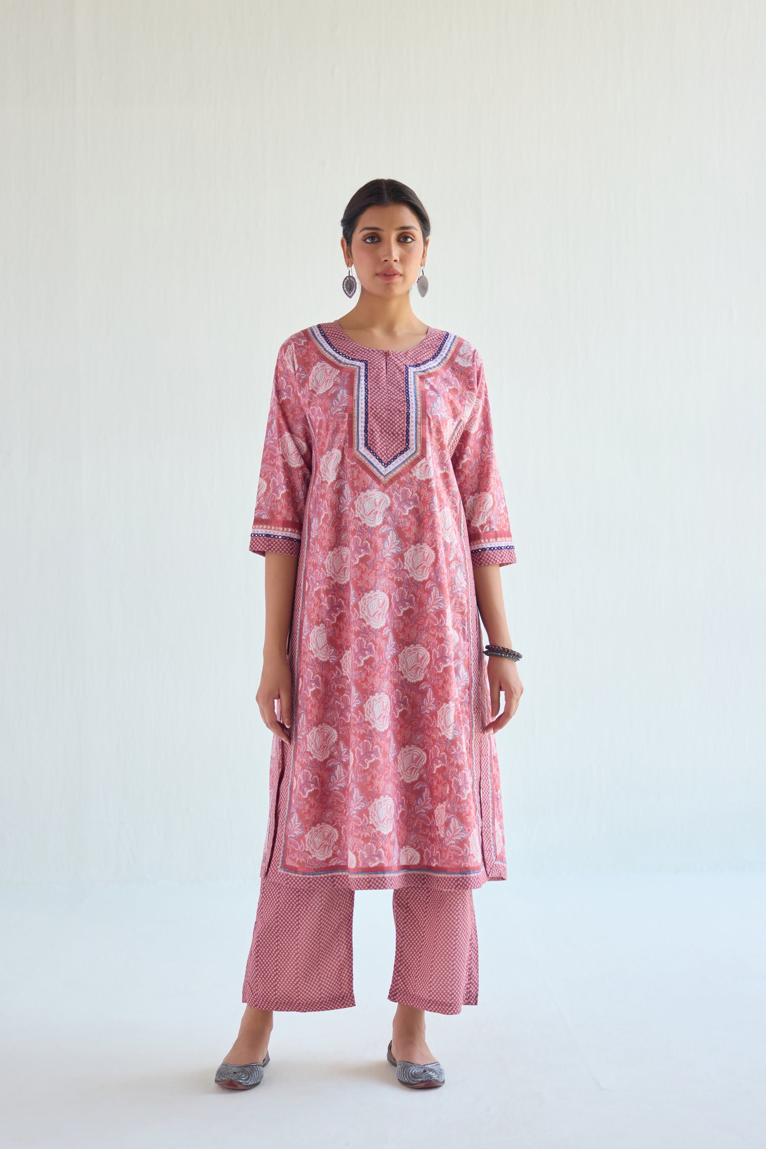 Anu Kurta Rouge Pink (9479545880875)