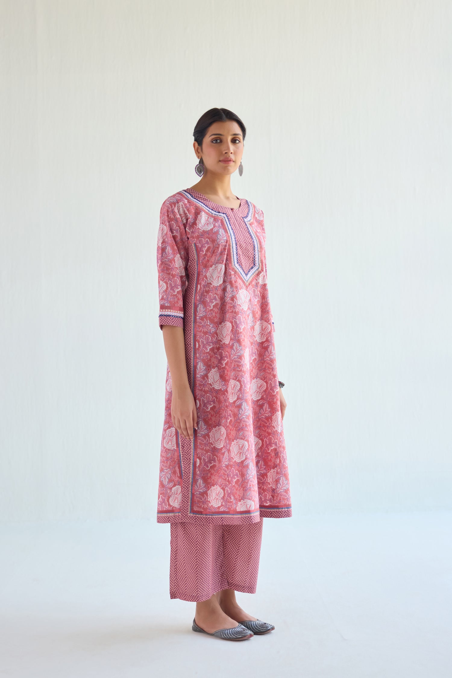 Anu Kurta Rouge Pink (9479545880875)