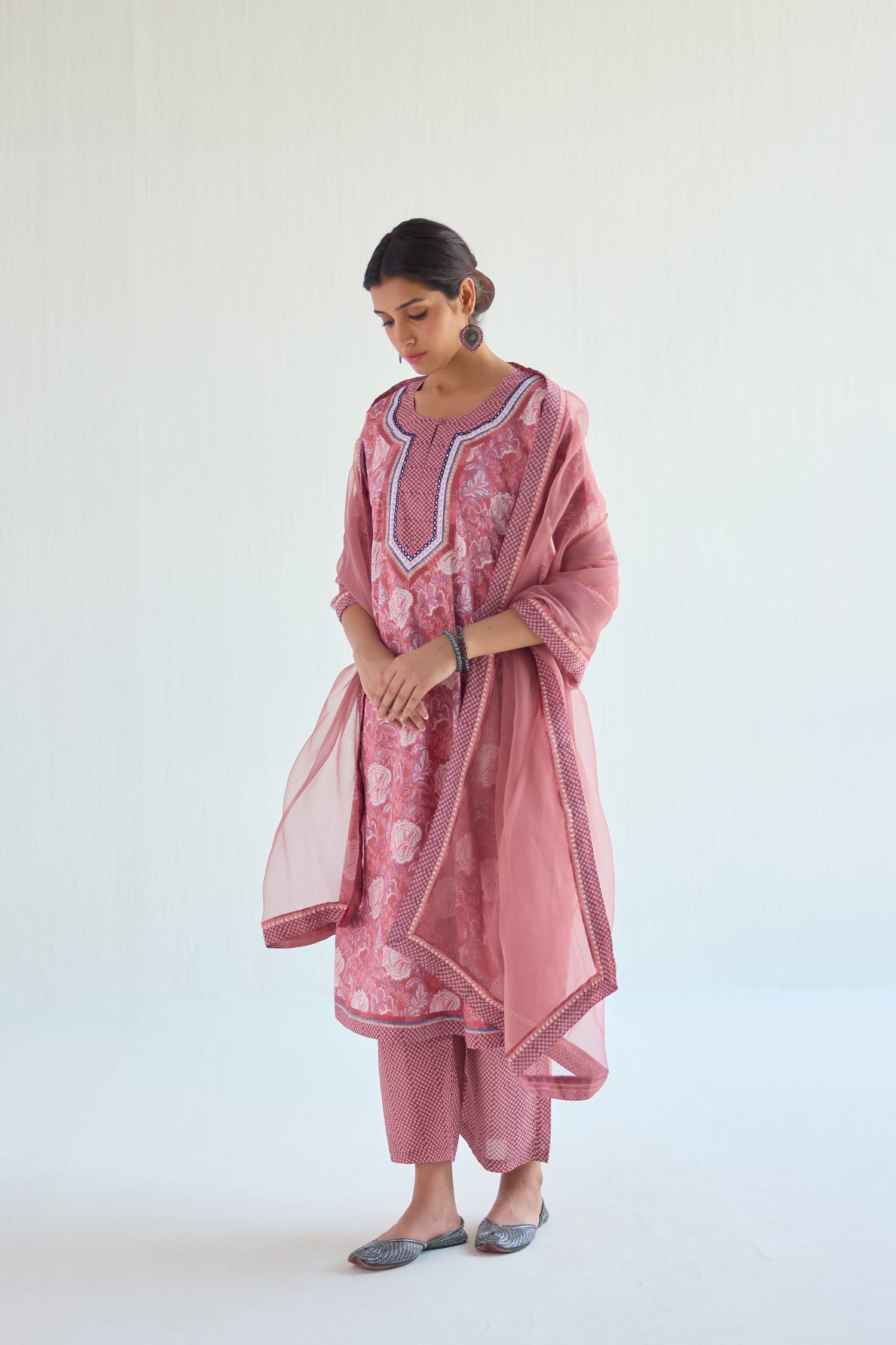 Anu Kurta Rouge Pink (9479545880875)