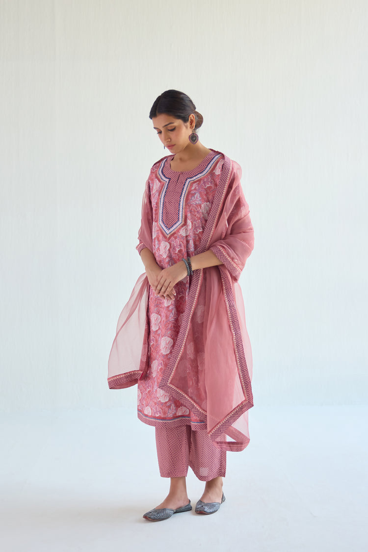 Anu Kurta Rouge Pink (9479545880875)